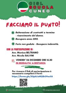 RICORSI: FACCIAMO IL PUNTO – CONFERENCE DEDICATA