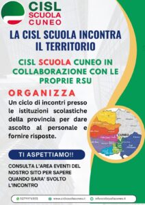 LA CISL SCUOLA INCONTRA IL TERRITORIO